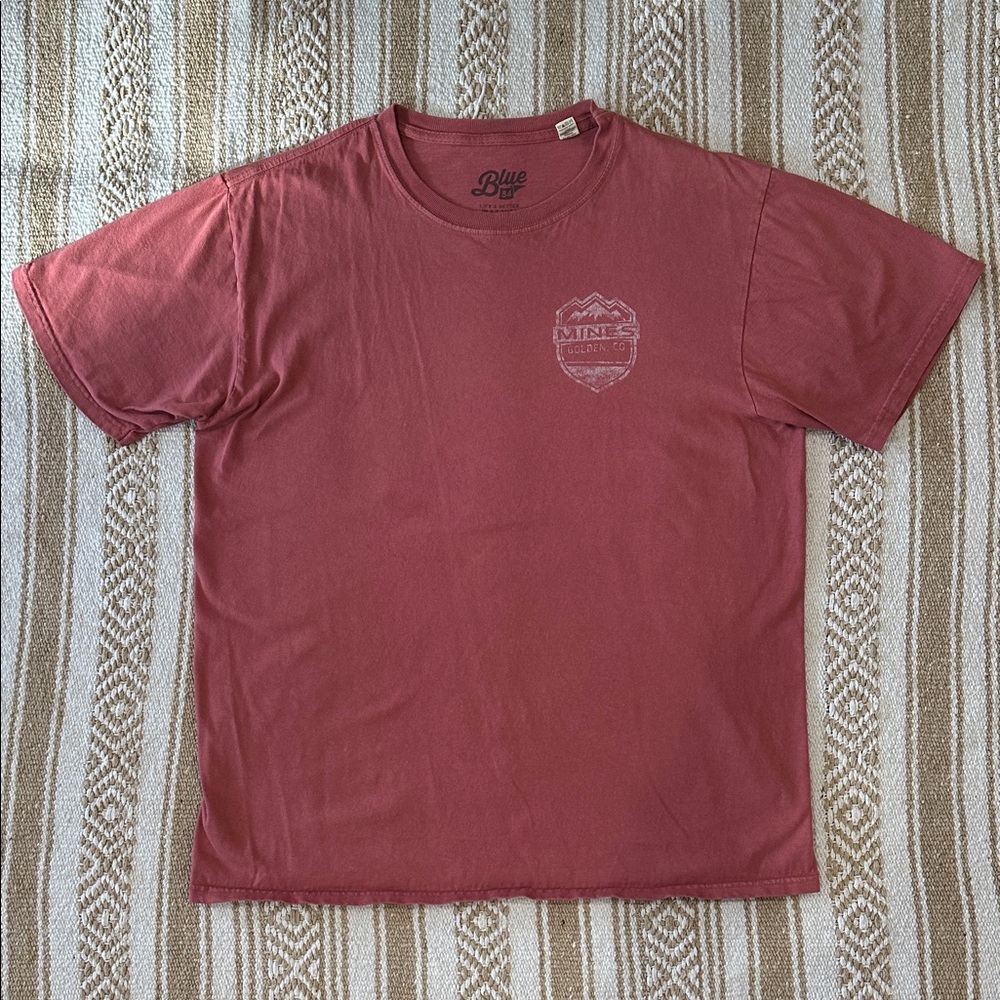 Colorado School of Mines Men's Tee - Red